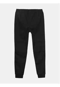 4f - 4F Spodnie dresowe 4FJWSS24TTROM588 Czarny Regular Fit. Kolor: czarny. Materiał: bawełna
