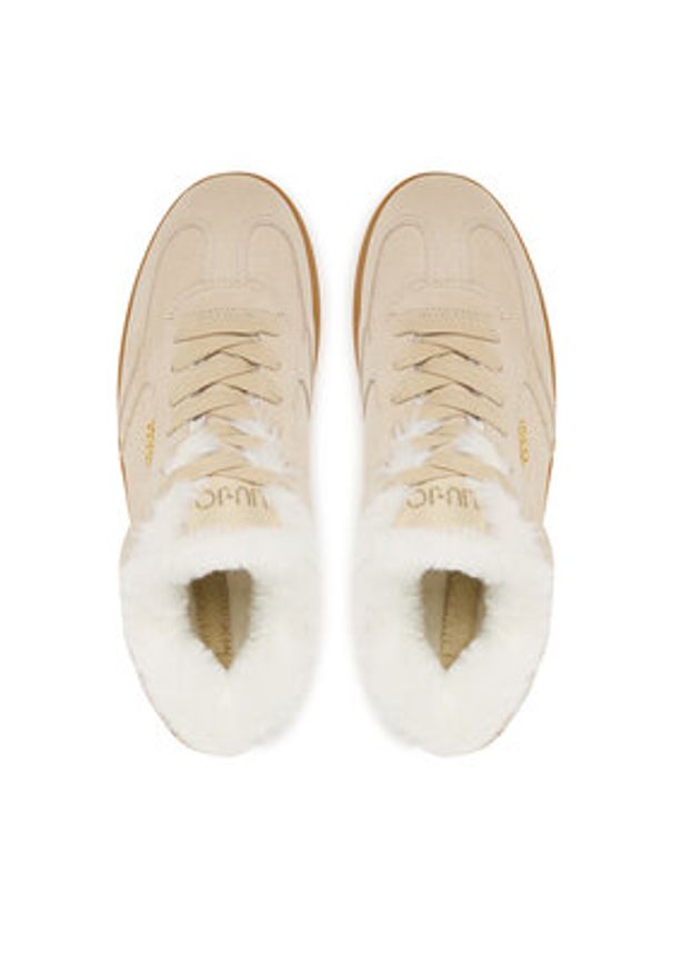 Liu Jo Sneakersy Connor 01 BF5069 PX770 Beżowy. Kolor: beżowy. Materiał: skóra, zamsz