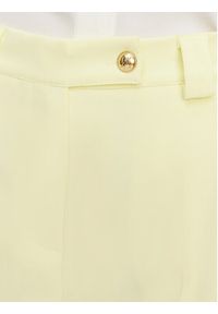 Maryley Spodnie materiałowe 25EB537/M26/43LL Żółty Regular Fit. Kolor: żółty. Materiał: syntetyk #4