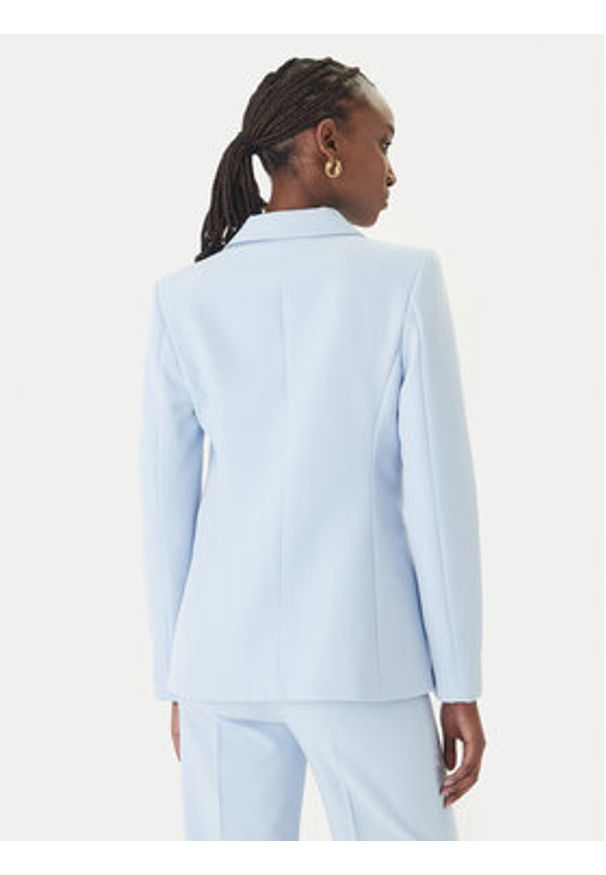 Rinascimento Marynarka CFC0128640003 Błękitny Regular Fit. Kolor: niebieski. Materiał: syntetyk