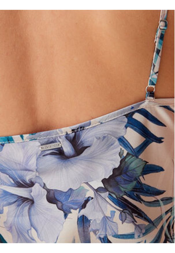 Guess Sukienka codzienna W5GK85 WH9C2 Niebieski Regular Fit. Okazja: na co dzień. Kolor: niebieski. Materiał: syntetyk. Typ sukienki: proste. Styl: casual