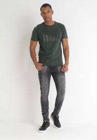 Born2be - Czarne Jeansy Skinny Alidora. Kolor: czarny #2