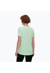 Koszulka damska Mammut Core Logo. Kolor: zielony. Sport: turystyka piesza #1