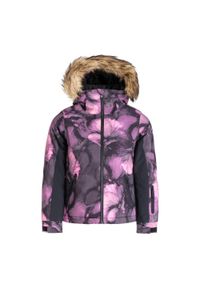 Roxy - Kurtka snowboardowa dziecięca ROXY Jet Ski Girl. Kolor: czarny. Sezon: zima. Sport: snowboard