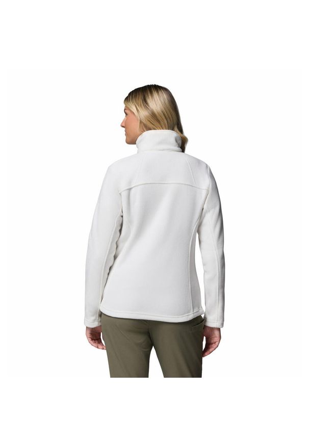 columbia - Polar turystyczny Damski Columbia Fast Trek II. Kolor: biały. Materiał: polar. Sport: turystyka piesza