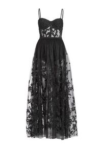 Hey Kyla Sukienka wieczorowa 5AK032HK Czarny Regular Fit. Kolor: czarny. Materiał: syntetyk. Styl: wizytowy #6