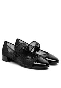 Tory Burch Baleriny Cap-Toe Mary Jane 162496 Czarny. Kolor: czarny. Materiał: materiał #5