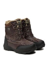 Buty zimowe męskie Karrimor Snow Casual. Okazja: na co dzień. Kolor: brązowy. Sezon: zima