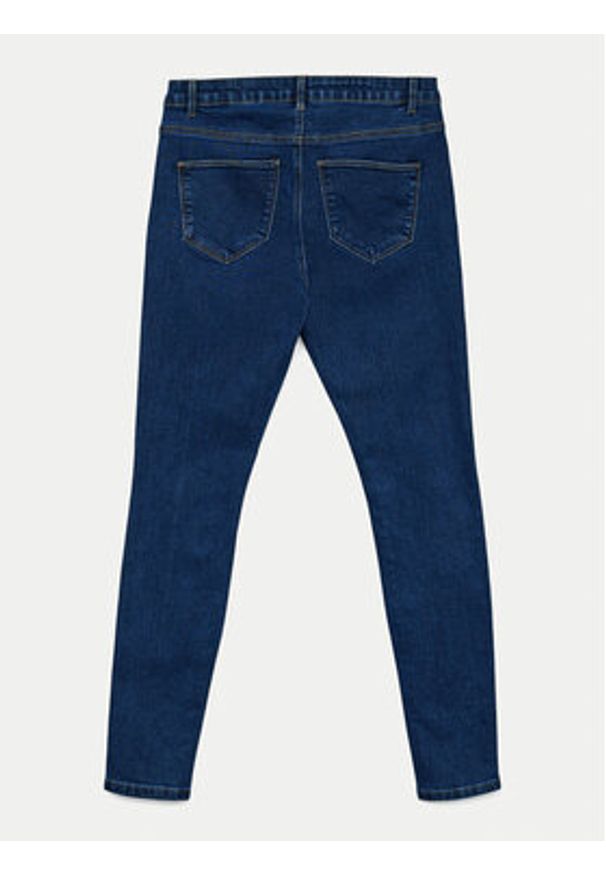 Vero Moda Jeansy Elly 10310613 Granatowy Skinny Fit. Kolor: niebieski