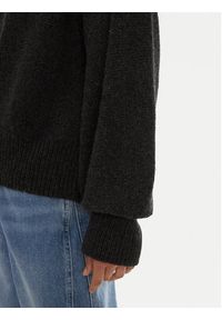 ROTATE Sweter 1133771745 Szary Oversize. Kolor: szary. Materiał: syntetyk, wełna #4