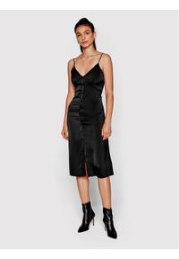Calvin Klein Jeans Sukienka letnia J20J219640 Czarny Regular Fit. Kolor: czarny. Materiał: syntetyk. Sezon: lato #1