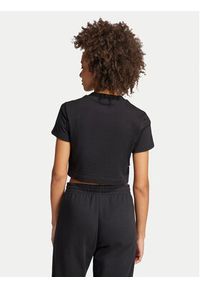 Adidas - adidas T-Shirt ALL SZN 3-Stripes JI9102 Czarny Slim Fit. Kolor: czarny. Materiał: bawełna #4