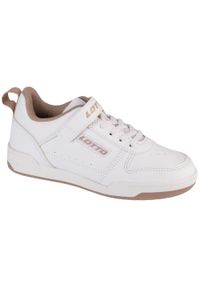 LOTTO - Buty sportowe Sneakersy dziewczęce, Toco BC K. Kolor: biały. Materiał: syntetyk, materiał. Sport: turystyka piesza
