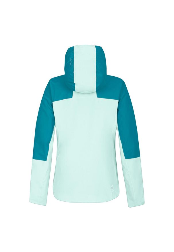 DARE 2B - Kurtka Wodoodporna Damska Mountain Series. Kolor: wielokolorowy, niebieski, zielony. Sport: turystyka piesza