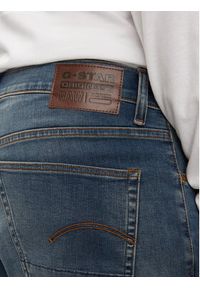 G-Star RAW - G-Star Raw Jeansy 3301 51001-8968-2965 Granatowy Slim Fit. Kolor: niebieski #3