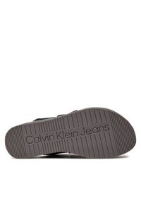 Calvin Klein Jeans Klapki Flatform Sandal Webbing In Mr YW0YW01361 Czarny. Kolor: czarny #5