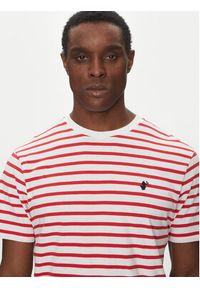 Save The Duck T-Shirt DT1743M BESY20 Czerwony Regular Fit. Kolor: czerwony. Materiał: bawełna