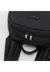 Wittchen - Damski plecak elegancki w monogram czarny. Kolor: czarny. Materiał: poliester. Styl: elegancki #2