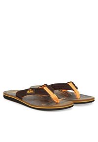 Quiksilver Japonki Molokai Layback AQYL101339 Zielony. Kolor: zielony. Materiał: materiał #3