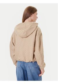 Guess Kurtka przejściowa V5YL02 WH492 Beżowy Regular Fit. Kolor: beżowy. Materiał: syntetyk