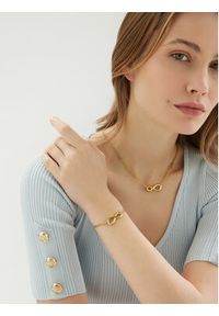 Guess Bransoletka JUBB05 050JW Złoty. Materiał: metalowe. Kolor: złoty #2