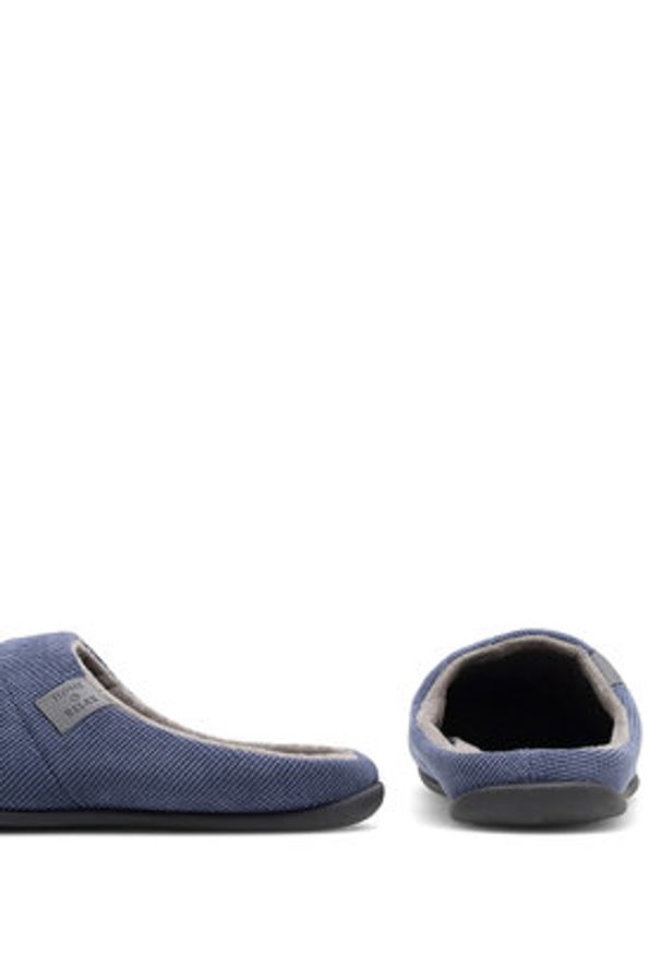 Home & Relax Kapcie P3056501 Granatowy. Kolor: niebieski. Materiał: materiał