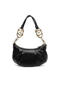 Love Moschino - LOVE MOSCHINO Torebka JC4076PP1NLF0000 Czarny. Kolor: czarny. Materiał: skórzane