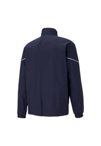 Puma - Męska Kurtka Boczna TeamRISE. Kolor: niebieski