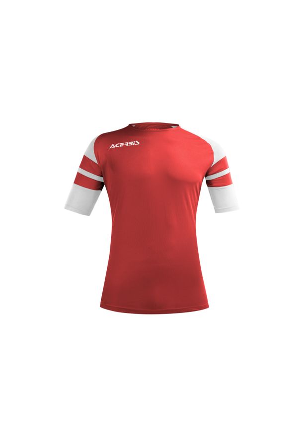 ACERBIS - Koszulka dla dzieci Acerbis Kemari. Kolor: czerwony, wielokolorowy, biały. Sport: fitness, piłka nożna