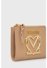 Love Moschino portfel damski kolor beżowy. Kolor: beżowy #3