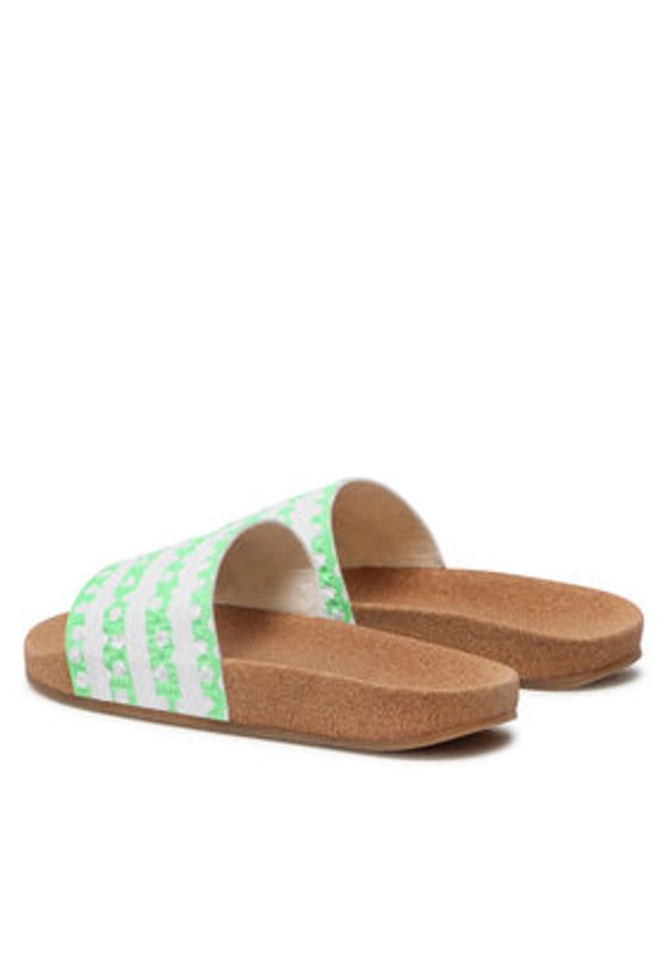 Adidas - adidas Klapki adilette w GX9484 Zielony. Kolor: zielony
