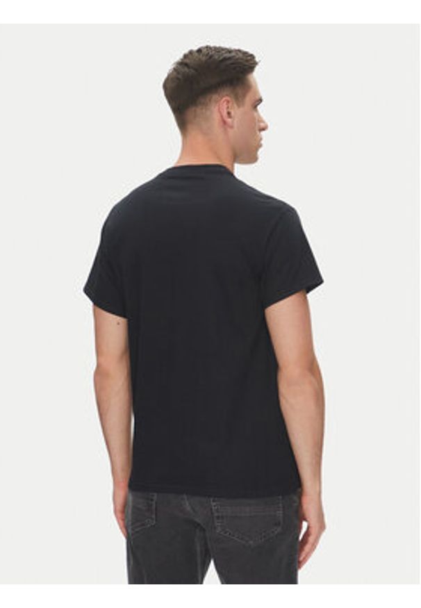 Etnies T-Shirt New Box 4130002282 Czarny Regular Fit. Kolor: czarny. Materiał: bawełna