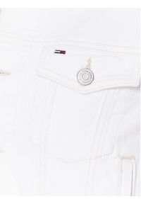 Tommy Jeans Kurtka jeansowa Izzie DW0DW15615 Biały Regular Fit. Kolor: biały. Materiał: bawełna #4
