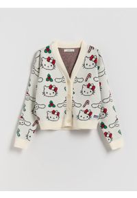 Reserved - Kardigan Hello Kitty and Friends - wielobarwny. Materiał: dzianina, wiskoza. Wzór: motyw z bajki #1