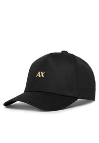 Czapka z daszkiem Armani Exchange. Kolor: czarny #1