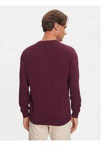 United Colors of Benetton - United Colors Of Benetton Sweter 10CVU1N60 Fioletowy Regular Fit. Kolor: fioletowy. Materiał: bawełna #2