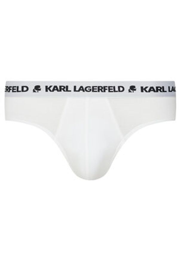 Karl Lagerfeld - KARL LAGERFELD Komplet 3 par slipów A1M47152 Kolorowy. Materiał: bawełna. Wzór: kolorowy