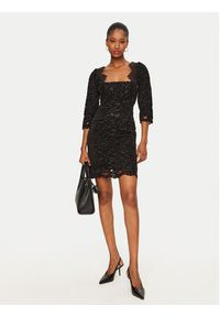 Rinascimento Sukienka koktajlowa CFC0121734003 Czarny Slim Fit. Kolor: czarny. Materiał: syntetyk. Styl: wizytowy #5