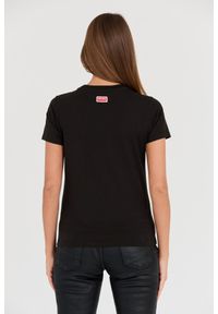 Kenzo - KENZO Czarny damski t-shirt Tiger Varsity crewneck, Rozmiar XS. Kolor: czarny #5
