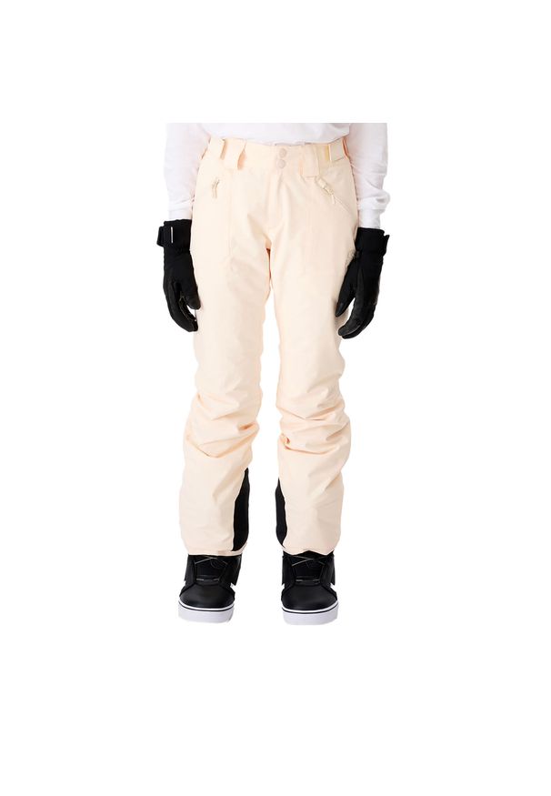 Spodnie snowboardowe damskie Rip Curl Rider. Kolor: beżowy. Sezon: zima. Sport: snowboard