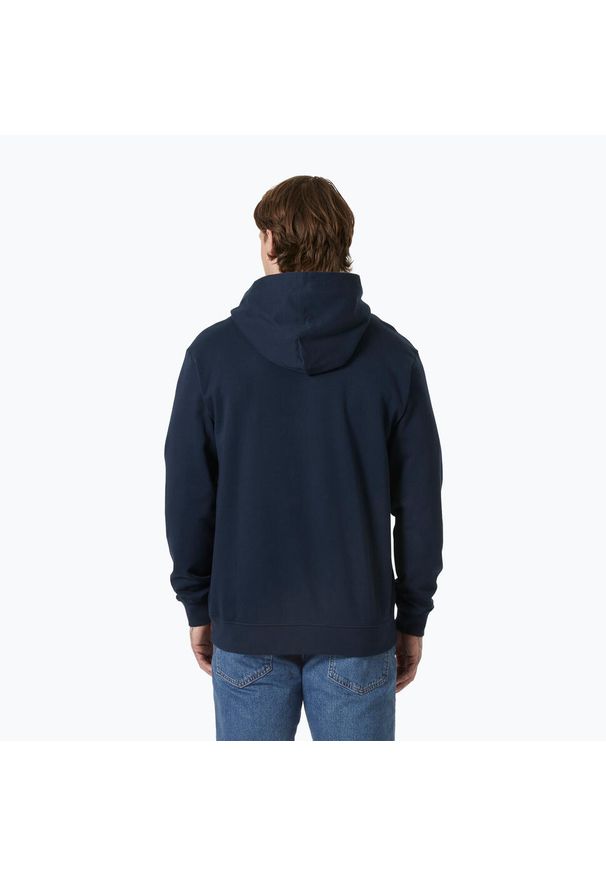 Bluza męska Helly Hansen Core Graphic Sweat Hoodie. Kolor: niebieski