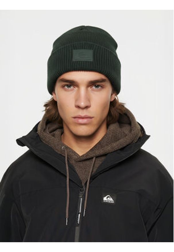 Quiksilver Czapka CEO-QS-M3-001-AW25 Zielony. Kolor: zielony. Materiał: wiskoza, materiał