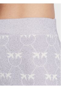 Pinko Spódnica mini Galeotto 100216 A0IT Fioletowy Slim Fit. Kolor: fioletowy. Materiał: wiskoza