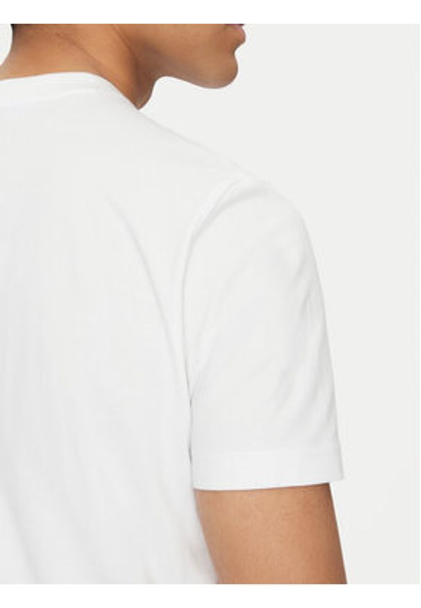 BOSS T-Shirt 50506373 Beżowy Regular Fit. Kolor: beżowy. Materiał: bawełna
