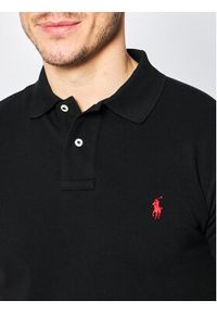 Polo Ralph Lauren Polo Core Replen 710795080 Czarny Slim Fit. Typ kołnierza: polo. Kolor: czarny. Materiał: bawełna #6