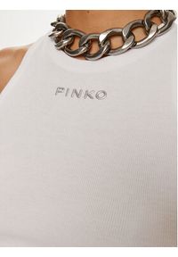 Pinko Top Distinto 100822 A22X Biały Regular Fit. Kolor: biały. Materiał: bawełna