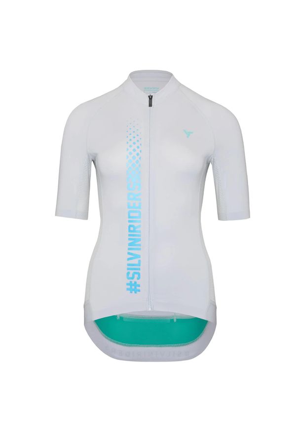 Silvini - Koszulka rowerowa (z krótkim rękawem) damska SILVINI Women Jersey MAZZANA. Kolor: szary. Materiał: jersey. Długość rękawa: krótki rękaw. Długość: krótkie