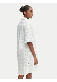 Iconique Sukienka letnia Romina IC26-039 Biały Regular Fit. Kolor: biały. Materiał: bawełna. Sezon: lato #4