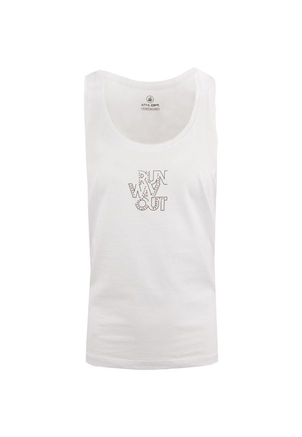 WOMEN\'S BEST - Glemo DPT Chloe damski top biały. Kolor: biały. Materiał: elastan, bawełna. Sport: fitness