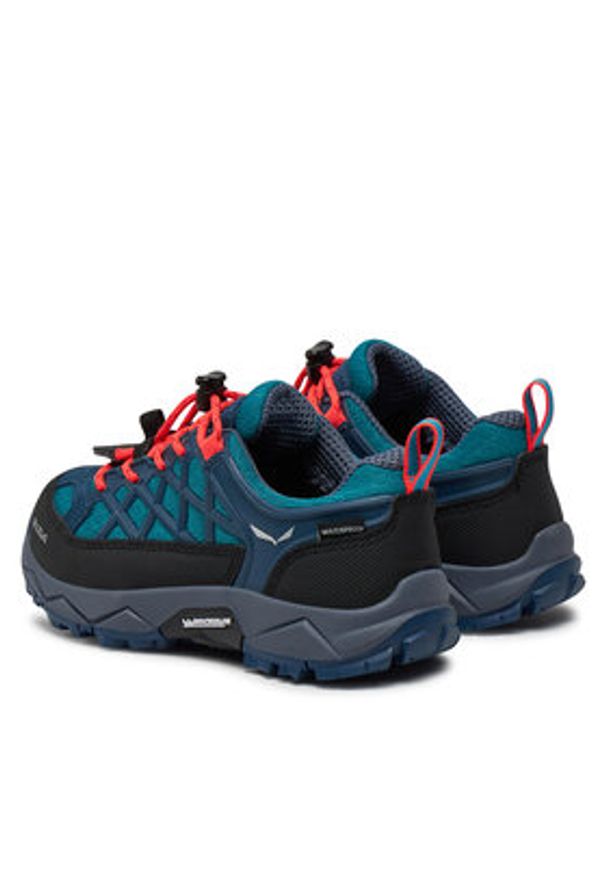 Salewa Trekkingi Jr Wildfire Wp 64009-8641 Niebieski. Kolor: niebieski. Materiał: materiał. Sport: turystyka piesza